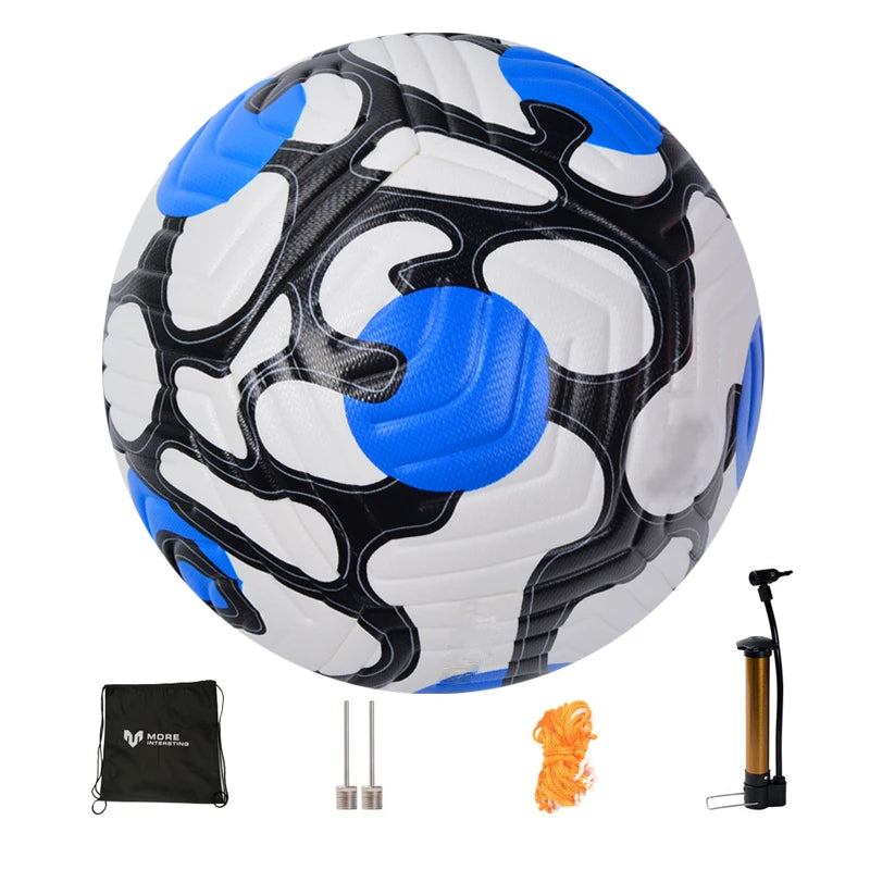 Blue Soccer Ball