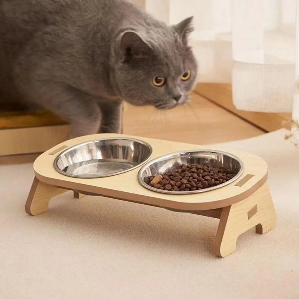 Elevated Kitty Bowls